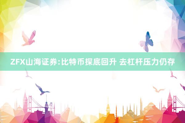 ZFX山海证券:比特币探底回升 去杠杆压力仍存